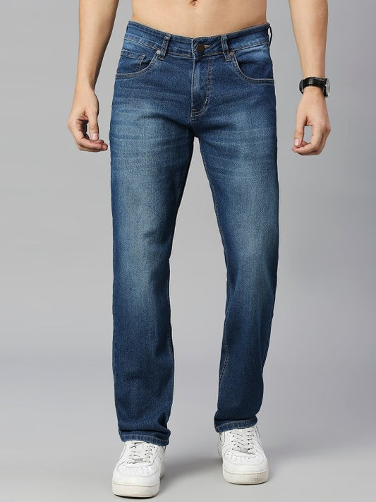 Men Smart Heavy Fade Stretchable Jeans